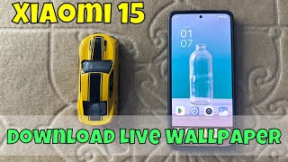 How to Download Live Wallpaper on Xiaomi 15  Install Magic Fluids on Xiaomi 15 [upl. by Atikir]