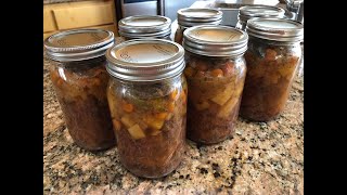 Pressure Canning Beef Stew [upl. by Ahsatan723]