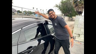 10th Gen Honda Civic WINDOW VISOR INSTALL [upl. by Yerbua]