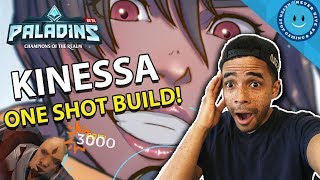 KINESSA ONE SHOT BUILD CRAZY 3000 DAMAGE Eagle Eye Kinessa Paladins Gameplay [upl. by Gnivri429]