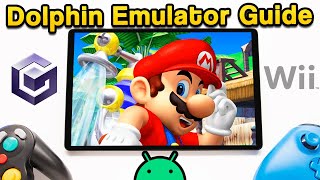 How to Play GameCube amp Wii Games on Android  Ultimate Dolphin Emulator Guide [upl. by Anoirb]