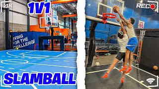 TRELLMIX PLAYS 1V1 SLAM BALL [upl. by Azpurua]