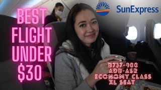 SunExpress Airlines Boeing 737800  Amazing Economy Class Flight Experience 2021  Explore Ephesus [upl. by Siuqram]