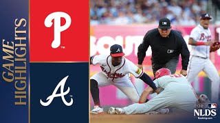 Phillies vs Braves Game 1 Highlights 10723  MLB Highlights [upl. by Feldt455]