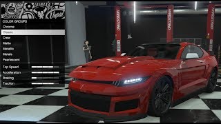 GTA 5  DLC Vehicle Customization Vapid Dominator GTX and Review [upl. by Dihahs]