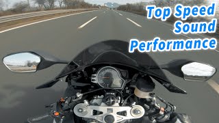 HONDA CBR1000RR SC59 FIREBLADE  Top Speed Sound amp Performance 4K [upl. by Haronid]