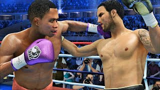 Devin Haney vs Jorge Linares Full Fight  Fight Night Champion Simulation [upl. by Notyal346]