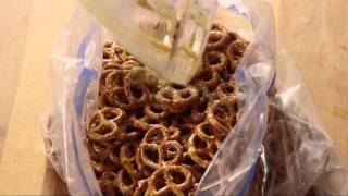 How to Make Spicy Pretzels  Appetizer Recipes  Allrecipescom [upl. by Mullins204]