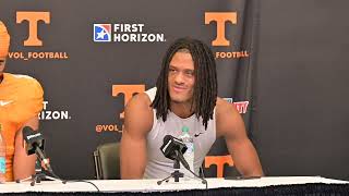 Nico Iamaleava Donte Thornton Chris Brazzell react to win over Alabama [upl. by Craw721]