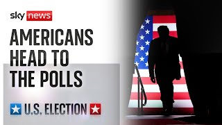 US Election  Voters head to the polls [upl. by Jase935]