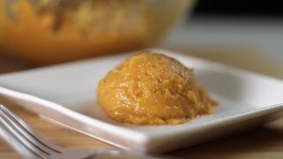 Mashed Sweet Potatoes With Maple Syrup [upl. by Eadrahc]