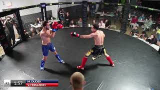 Max Dudek vs Vante “Fatal Ferg” Ferguson155lb title fight [upl. by Asilahs]