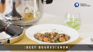 Cocina con Royal Prestige  Receta de Beef Bourguignon [upl. by Berthoud95]