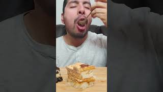 Cannoli tiramisu and Oreo cakes mukbang shorts dessert [upl. by Niarfe827]