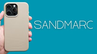 IM DISAPPOINTED  Sandmarc Minimal Leather Case for iPhone 15 Pro Max [upl. by Barbour239]