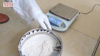 Geotextile Opening Size Tester Dry Sieving [upl. by Koral838]