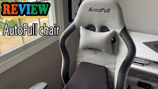 AutoFull PU Leather Gaming Chair Review  Is It Worth It [upl. by Tara]