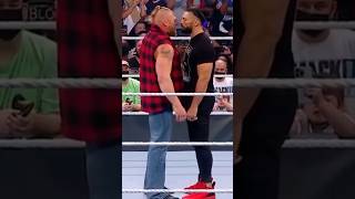 Brock LESNAR vs Roman Reigns Who Is More Powerful romanreigns brocklesnar wwe [upl. by Nadaba]