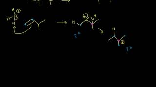 Hydration  Alkenes and Alkynes  Organic chemistry  Khan Academy [upl. by Haimaj]