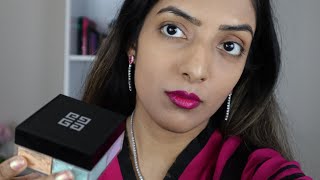 Trying on the Givenchy Prisme Libre Setting and Finishing Powder  Unexpected Results [upl. by Esilram]