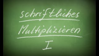 Schriftliches Multiplizieren Teil 1 by m³ [upl. by Lezirg]