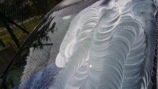 OTO CAMI ÇİZİK GİDERMESERYUM OKSİT UYGULAMASI Windshield Car Glass Scratch Repair [upl. by Arama]