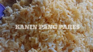 Kanin Pang Pares l Step by Step l WagWag Rice Pano Saingin [upl. by Seamus]