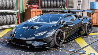 Lamborghini Huracan Super Trofeo Evo  Forza Horizon 5  4K Maximum Settings [upl. by Annazor]