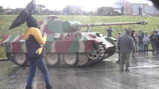 Bastogne Barracks 2019 Tanks in Bastogne 75 Anniverssary [upl. by Heigl]