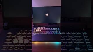 Boot time Animation and Light effect  Asus ROG Strix G15 [upl. by Bow824]