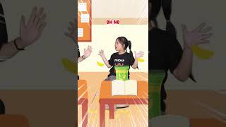 Bé học tiếng Anh qua hoạt hình không ăn vụng Sneaked a snack  Videos and cartoon for baby shorts [upl. by Templia976]