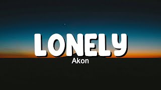 Akon  Lonely Lyrics [upl. by Aivatal]