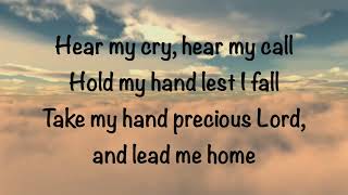 Precious Lord Take My Hand Karaoke Eng [upl. by Ierna112]