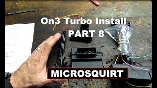 FOXBODY On3 Turbo Install  Part 8  Microsquirt Install [upl. by Clie]