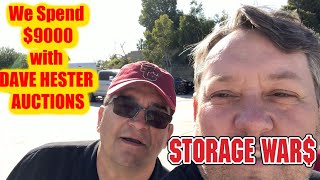 We Spend 9000 at Dave Hester Abandoned Storage Wars Auction Rene Casey Nezhoda WHAT DID WE GET [upl. by Merrick]