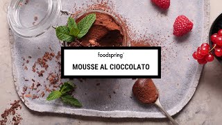 Mousse al cioccolato  foodspring® [upl. by Otreblon420]