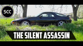 PORSCHE 928 GTS 1995  Test drive in top gear  V8 engine sound  SCC TV [upl. by Leanahtan]