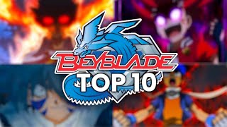 Top 10 Beyblade Rage Moments [upl. by Eirrok428]