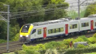 Nieuw NMBS stoptrein op de modelspoorbaan in Houten [upl. by Lysander]