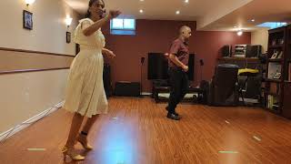 Line Dance Blue Spanish Eyes  Easy Rumba [upl. by Saire]