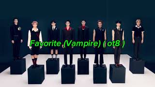 NCT 127  Favorite Vampire Without Taeil OT8 [upl. by Banks]