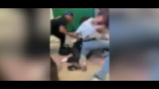 Palo Verde High School students peppersprayed by CCSD officer attempting to break up fight [upl. by Herby]