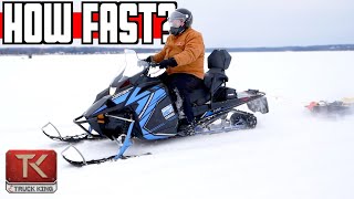 The Best Cheap 2Up Sled 2022 Yamaha Transporter Lite 2Up Review  Top Speed Run [upl. by Mikes]