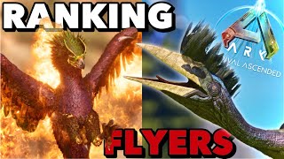 Ranking Every Flying Creature In Ark Ascended [upl. by Noskcaj]