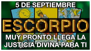 ESCORPIO HORÓSCOPO DE HOY 🤩🤑🥰 5 DE SEPTIEMBRE 2024  ESCORPIO HOY ♏ ESCORPIO TAROT [upl. by Navoj]