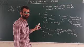 Open Channel Flow 2 canal types prismatic mobile boundary flows steady unsteady GVF RVF SVF [upl. by Leipzig]