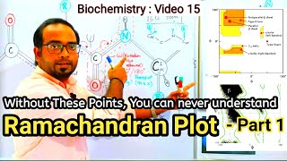 Ramachandran Plot  Part 1  Basic Concepts  Ramachandran Plot क्या है  Biochemistry  BioLogics [upl. by Riamu]