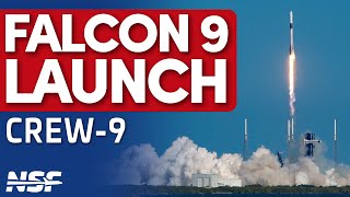 🔴FULL REPLAY SpaceX Launches Crew9  Two Astronauts to the International Space Station [upl. by Arrim135]