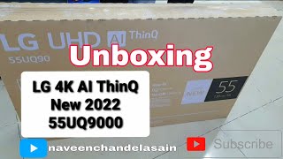 LG 55UQ9000 4K AI ThinQ Unboxing amp Review 🔥 naveenchandelasain [upl. by Lihka]