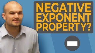 What is the negative exponent property of exponents [upl. by Jeramie]